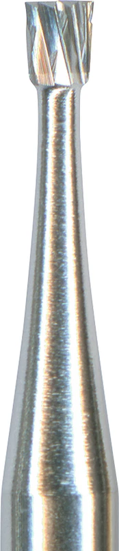 HM Finierer TC30  Packung  5 Stück Kreuzverzahnung, HP, Figur 010 umgekehrter Kegel, 1,4 mm, ISO 014