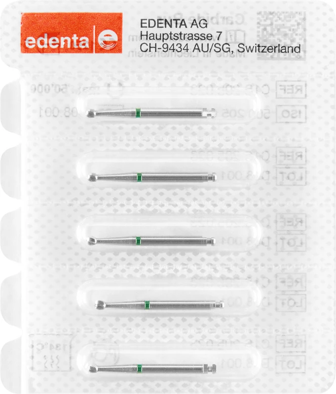 HM-Bohrer C1S  Packung  5 Stück grün, RAL, Figur 001, ISO 023