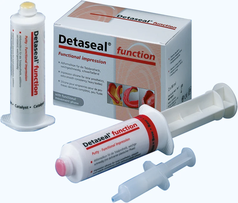 Detaseal® function  Packung  80 ml Base, 80 ml Katalysator, 1 Randgestaltungsspritze