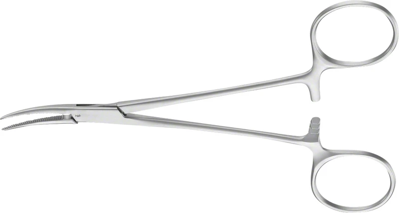Arterienklemme nach Baby-Crile  Stück  BH141R, 140 mm, gebogen
