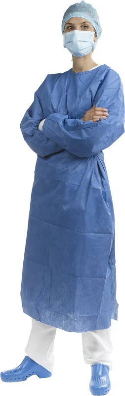 OP-Kittel Expo Mikrofaser  Stück  hellblau steril, M