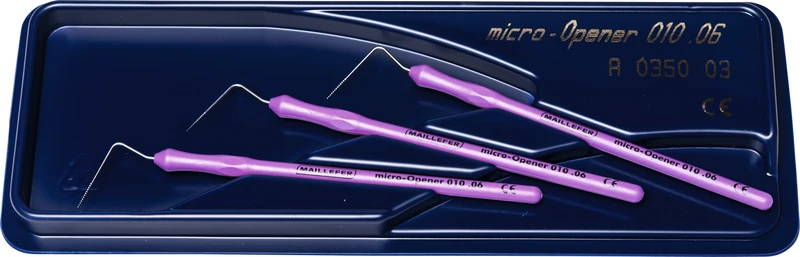 Micro-Instrumente  Packung  3 Micro-Opener Taper.06 ISO 010