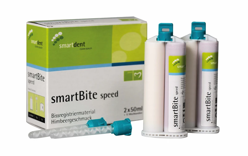 smartBite speed mit Himbeeraroma  Packung  2 x 50 ml Doppelkartusche Himbeere