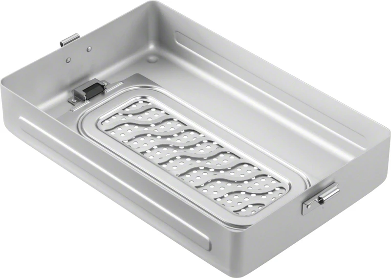 Dental Container  Stück  Wanne JN088, 313 x 185 x 55 mm, perforiert