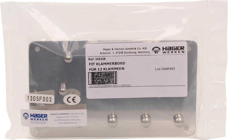 Fit-Kofferdam® Klammerbord  Stück  für 12 Klammern