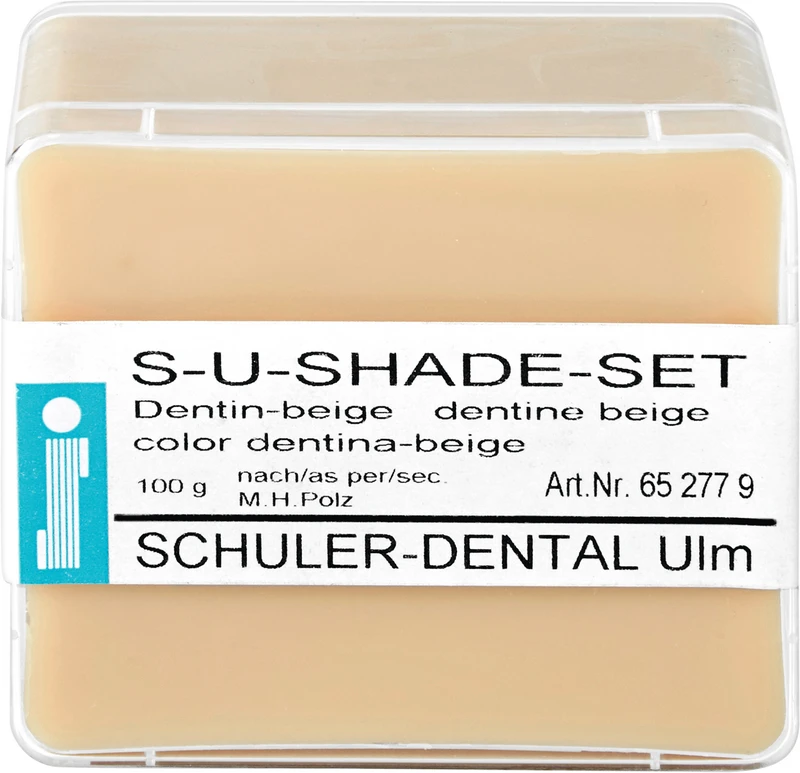 S-U-Shade-Set  Packung  100 g Dose dentin-beige