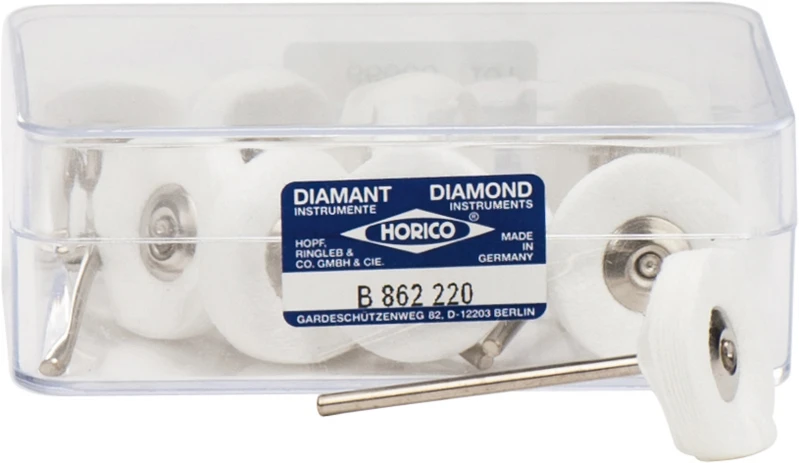 Polierschwabbel  Packung  10 Stück ISO 220