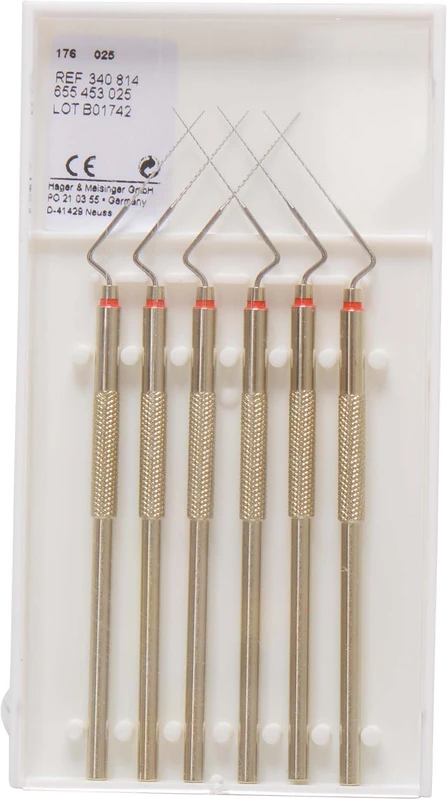 Hedstroemfeilen 176  Packung  6 Stück 22 mm ISO 025
