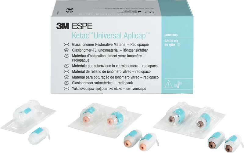 Ketac Universal  Packung  50 x 0,13 ml Kapsel (weiß, A2, A4)