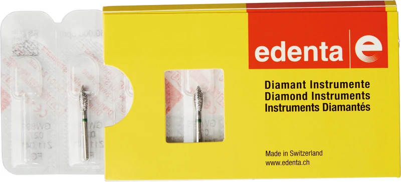 White Tiger W899  Packung  3 Stück grün grob, FG, Figur 033 Knospenspitze, 7 mm, ISO 027