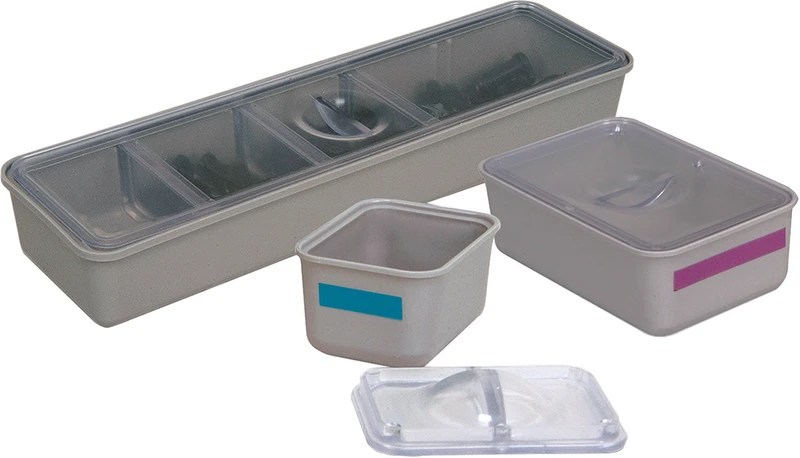 Kleinteilebehälter mit Deckel  Stück  großer Kleinteilebehälter 8,6 x 5,7 x 2,9 cm