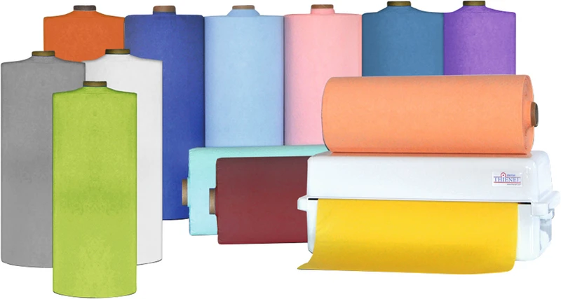 Patientenumhang Nr. 3 comfort  Rolle  60 Stück hellgrün