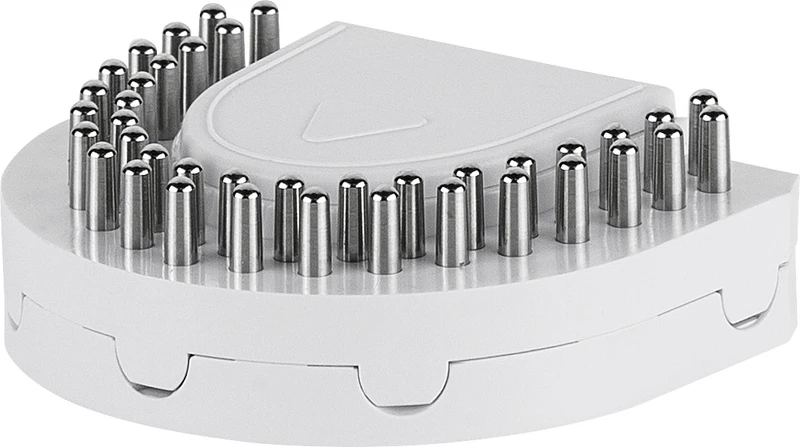 optibase®  Packung  10 Pinbasisplatten groß, inklusive Splitcast