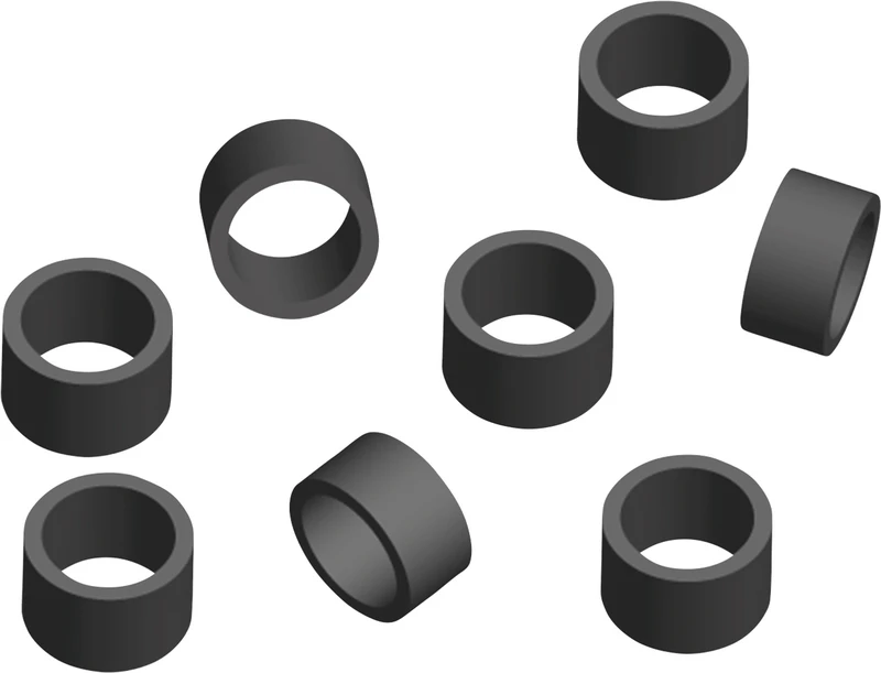 Codierringe  Packung  50 Stück dunkelgrau