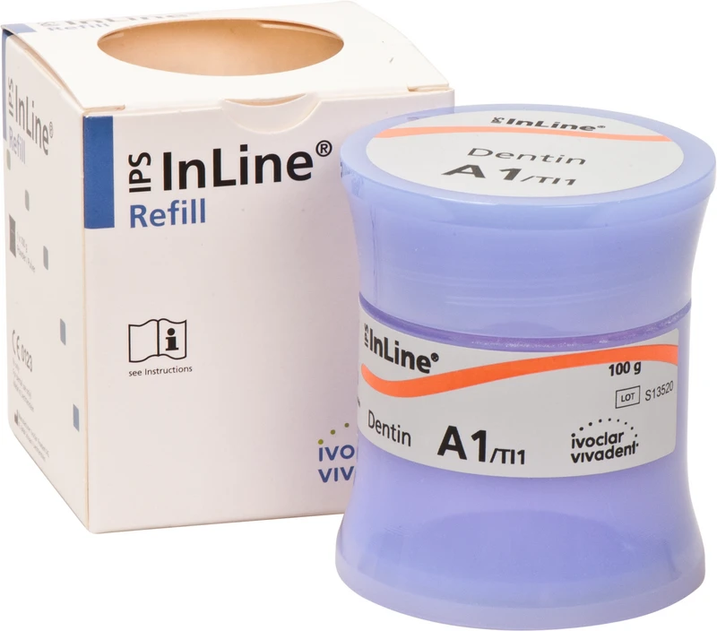 IPS InLine®  Dose  100 g Pulver dentin A-D A1