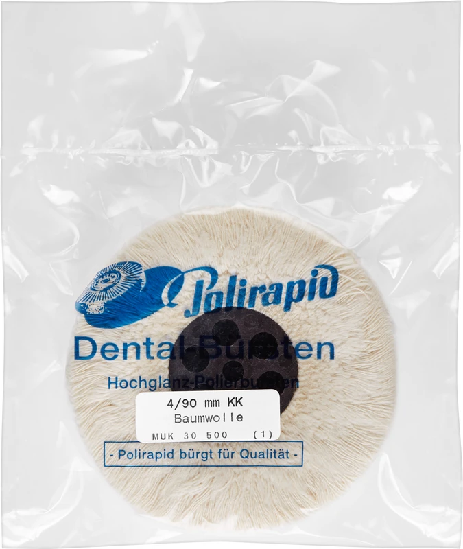 Plüschmullen  Stück  mit Kunststoffkern, Baumwollplüsch, Ø 90 mm, S: 25 mm