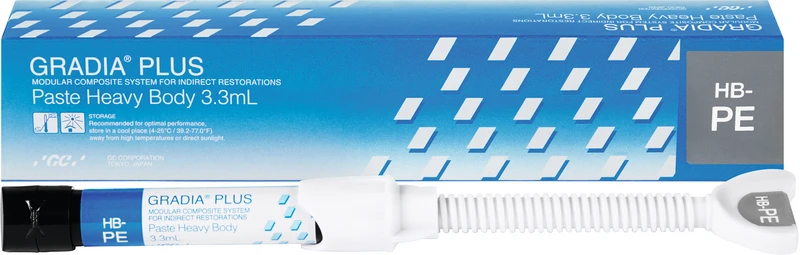 GC GRADIA® PLUS  Spritze  3,3 ml Paste HB-PE