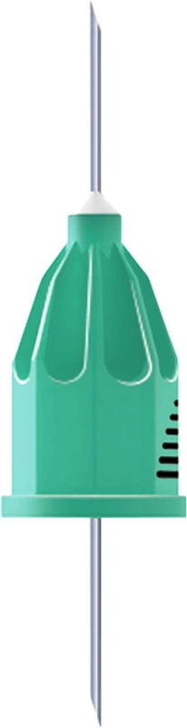 transcodent Painless Steel Einmal-Injektionskanülen  Packung  100 Stück grün, G30 0,3 x 10 mm