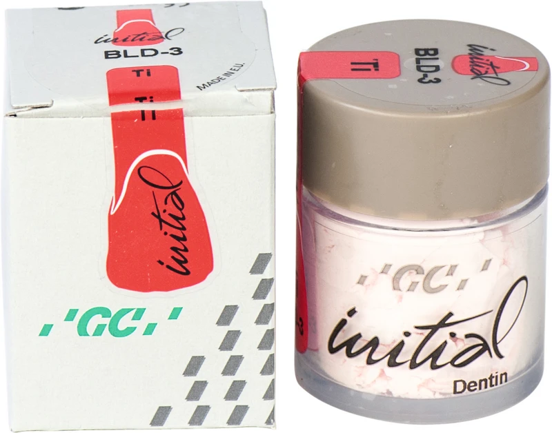 GC Initial TI  Dose  20g Pulver bleach dentin BLD-3