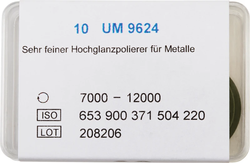 Everlast  Packung  10 Stück unmontiert, grün, ISO 220