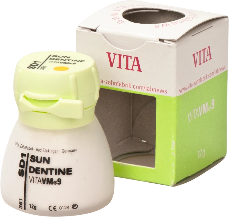 VITA VM® 9 Zusatzmassen  Dose  12 g Pulver sun dentine, SD1