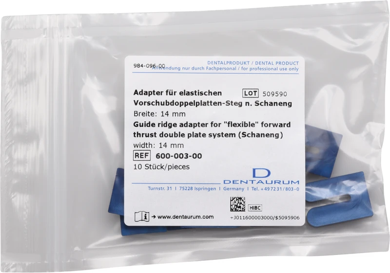Adapter  Packung  10 Stück schmal
