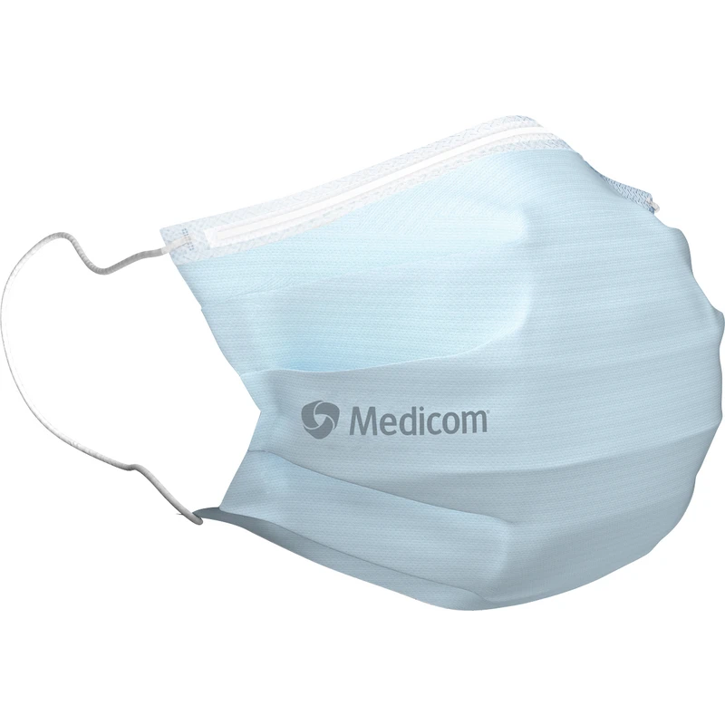 Medicom® SafeMask® Standard  Packung  50 Stück blue, mit Gummiband