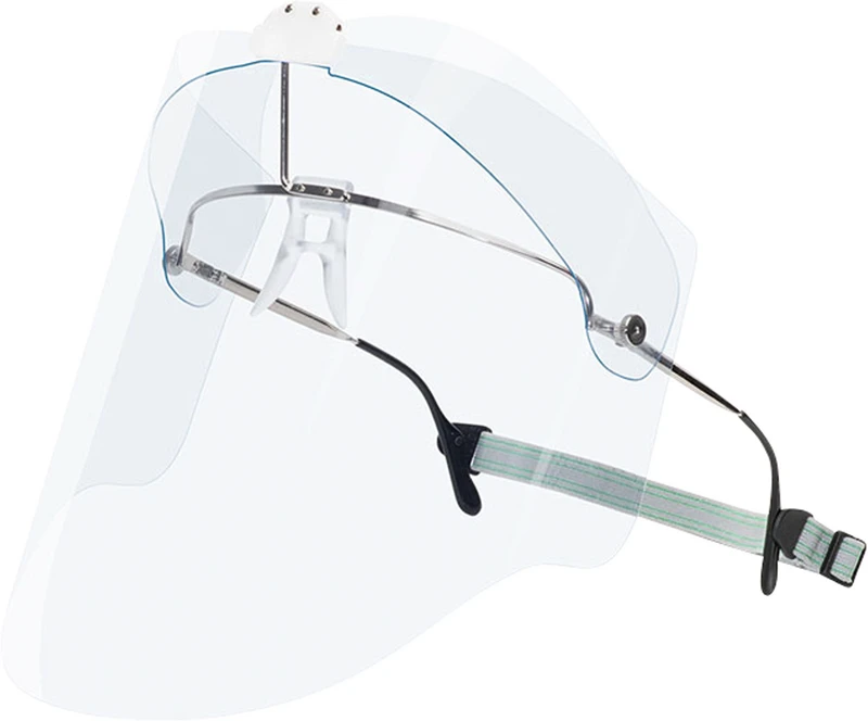 VISOR   Packung  Schutzbrille mit 2-teiligen Schild
