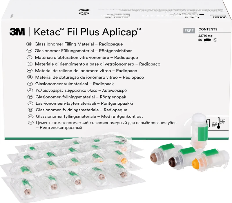 Ketac Fil Plus  Normalpackung  50 Kapseln (A2, A3, A3,5, A4)