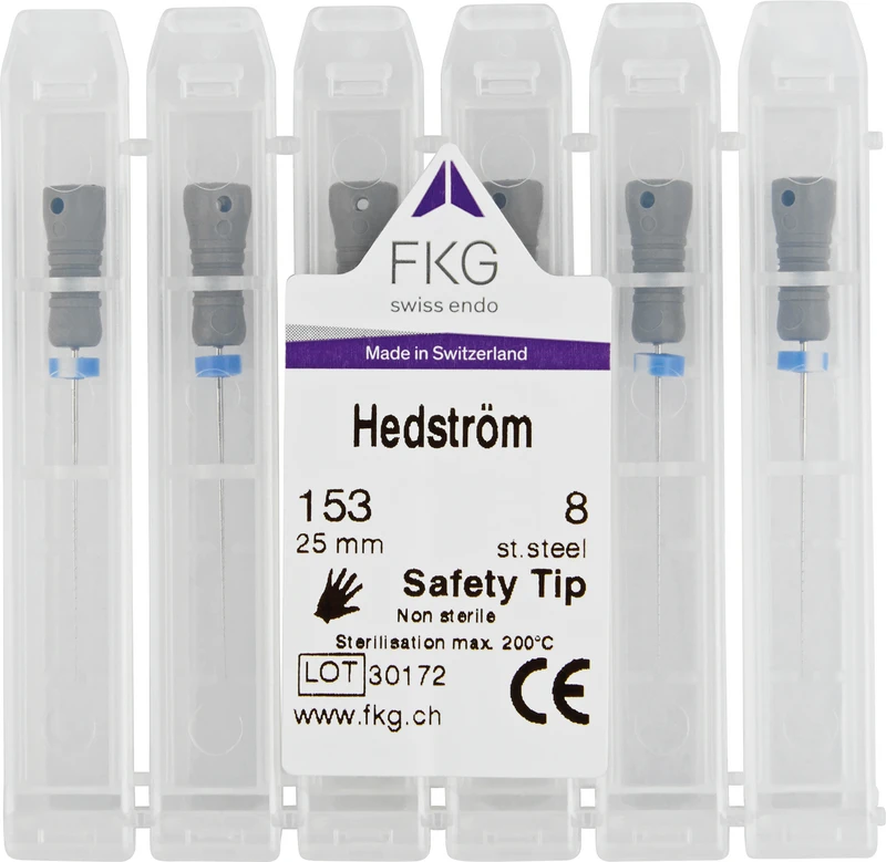 Hedstroemfeile Standard SMG  Packung  6 Stück 25 mm ISO 008