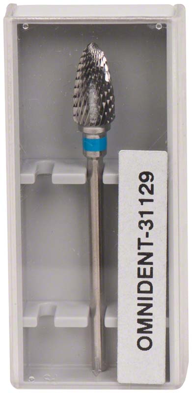 Omni HM-Fräser Schliff 10  Stück  kreuzverzahnt, blau standard, HP, Figur 257, 12 mm, ISO 060