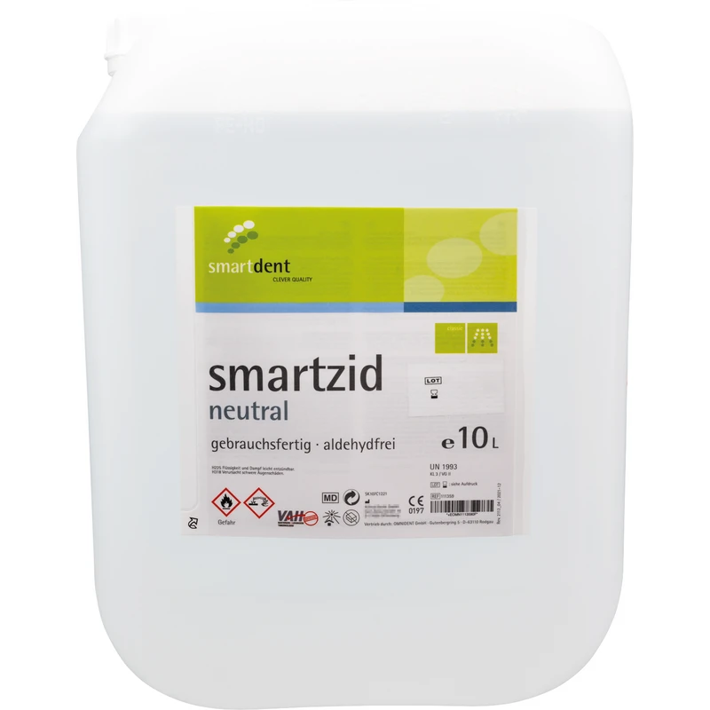 smartzid Flächendesinfektion  Kanister  10 Liter Neutral
