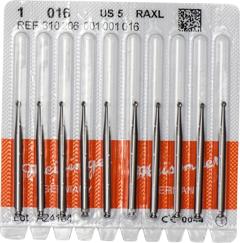 Stahlbohrer 1  Packung  10 Stück RA XL, Figur 001, ISO 016