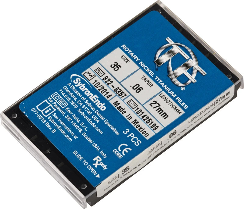 TF Feilen System  Packung  3 Stück 27 mm, Taper.06 ISO 035