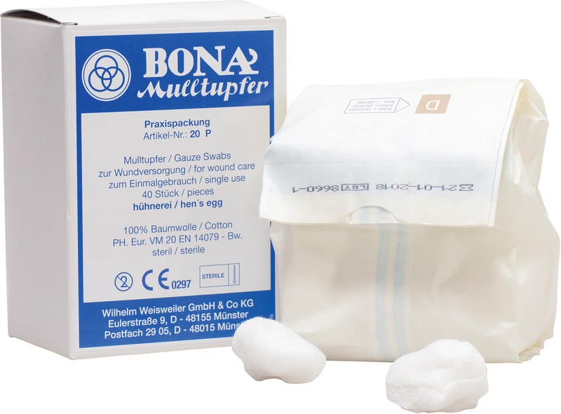 BONA Mulltupfer  Praxispack  40 Stück Ei
