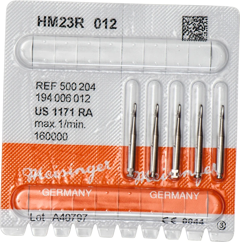 HM-Bohrer 23R  Packung  5 Stück RA, Figur 194, 4,1 mm, ISO 012