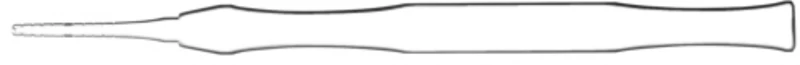 OSTEOTOM Knochenspreizer  Stück  1608\2.8, Ø 2,8 mm, gerade