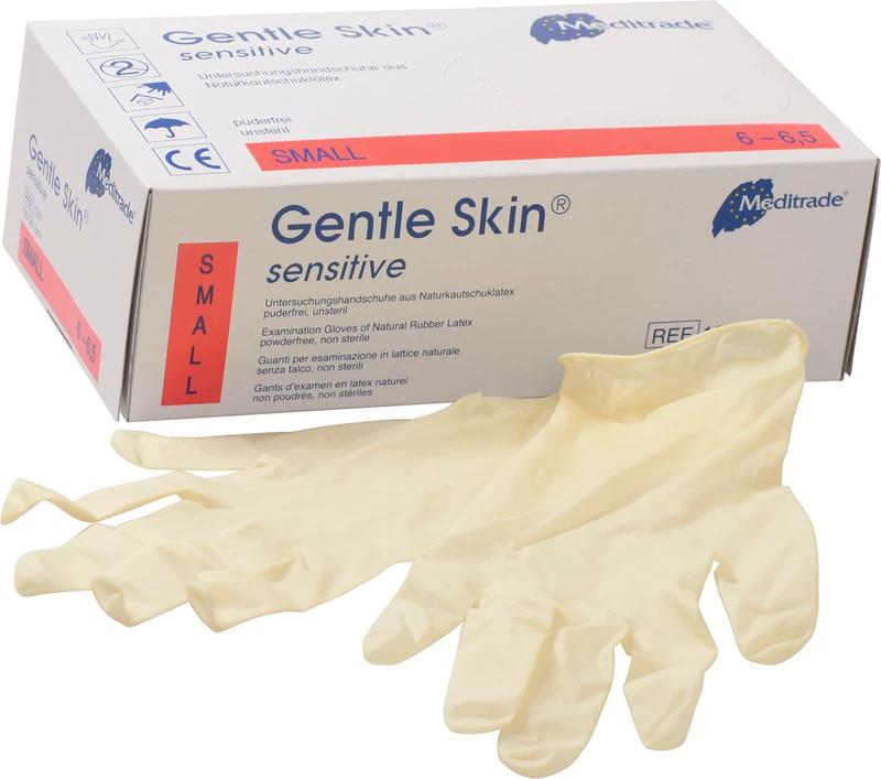 Gentle Skin® sensitive  Packung  100 Stück puderfrei, natur, S