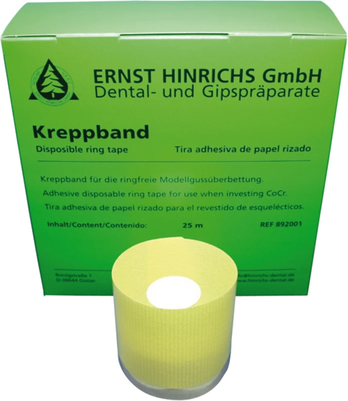 Kreppband  Rolle  25 m