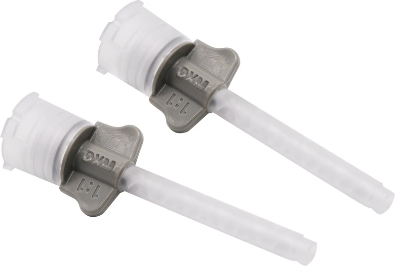 Mischkanülen grau   Packung  100 Stück grau, Ø 4,2 mm