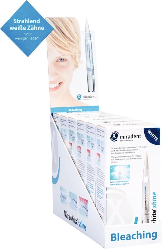 Mirawhite® shine  Display  6 x 1,8 ml