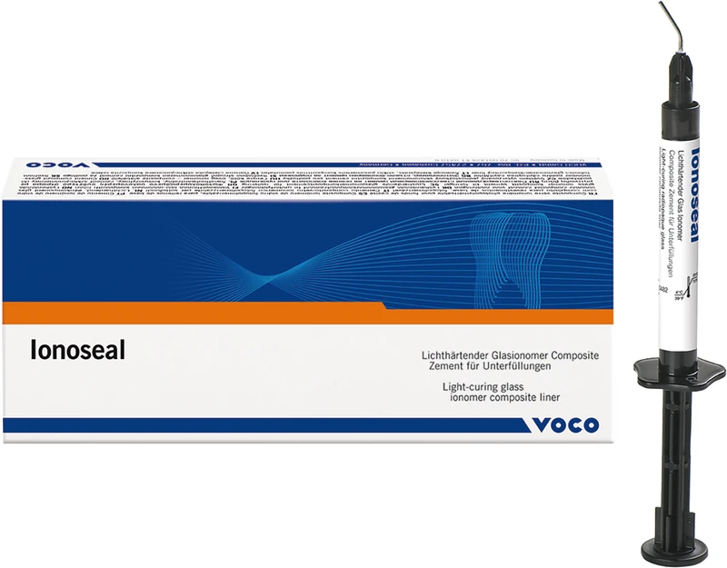 Ionoseal  Packung  3 x 2,5 g Spritze mit Applikationskanülen Typ 41