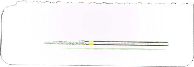 Omni HM-Fräser Schliff 30  Stück  kreuzverzahnt, gelb superfein, HP, Figur 194, 14 mm, ISO 023
