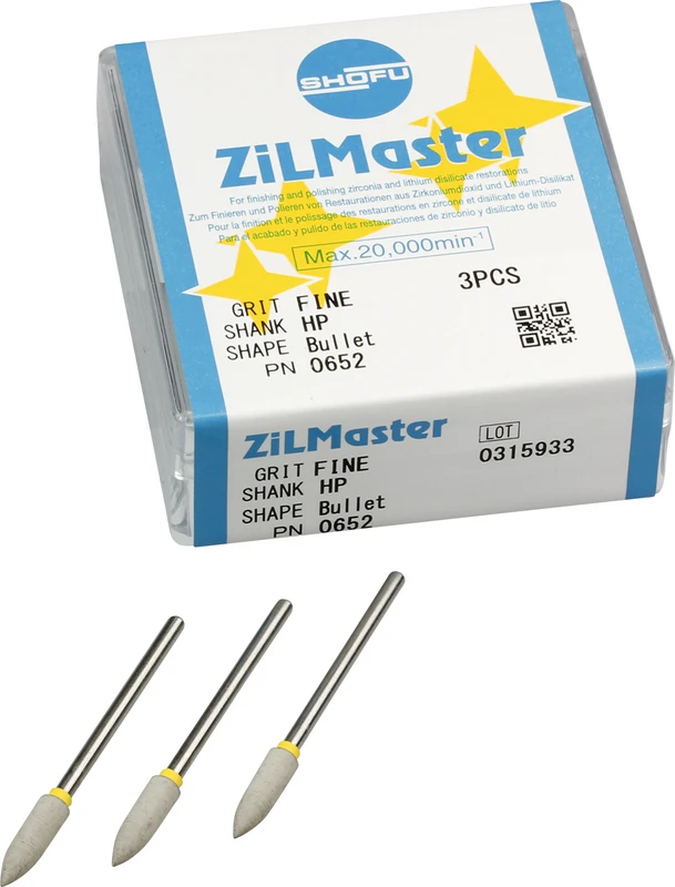 ZiLMaster  Packung  3 Stück HP, gelb fine, Walze, ISO 040