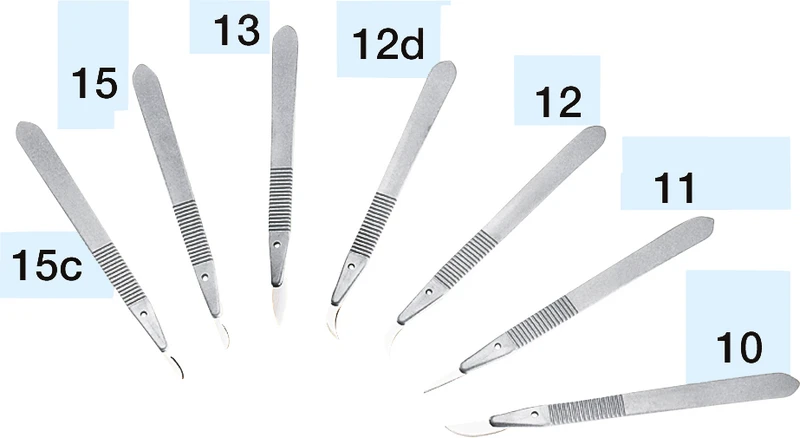 Einmal-Skalpelle  Packung  10 Stück Figur 10