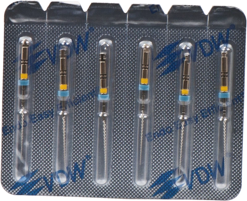 FlexMaster® Instrumente  Packung  6 Stück 25 mm, Taper.04 ISO 020