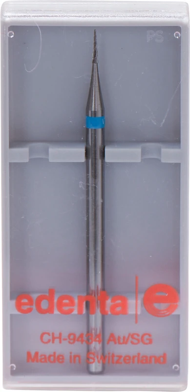 HM-Fräser Schliff 10  Stück  Kreuzverzahnung, blau standard, HP, Figur 196, 4 mm, ISO 008