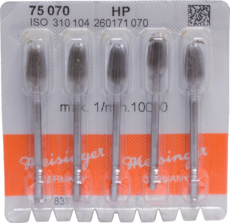 Stahlfräser 75  Packung  5 Fräser ISO 070, HP