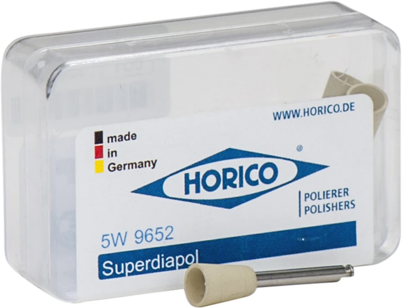 Diamantpolierer 9652  Packung  5 Stück grau, RA, Figur Kelch