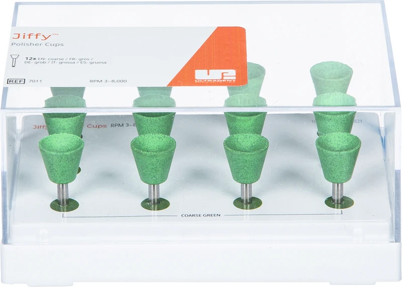 Jiffy Original Composite System  Packung  12 Stück grün grob, RA, Figur Kelch